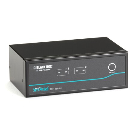 BLACK BOX Servswitch Dt Dual-Head Dvi Usb, 2-Port KV9622A